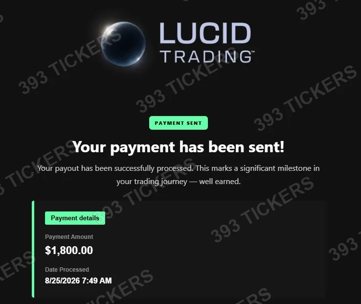 Payout or account result