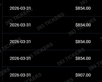 Payout or account result